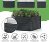 OK-Living Hochbeet , 129 x 129 cm, Anthrazit Produktbild-Vorschau 5
