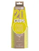 Gobelet en carton recyclable jaune 20 pièces 530 ml - Voir les images du produit 4