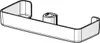 HANSA HANSABASICJET porte-savon, transparent, 44730100, Anteprima dell’immagine prodotto 3
