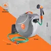 VonHaus Schlauchtrommel Wandmontiert 20m,  Aufrollfunktion, Produktbild-Vorschau 3