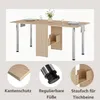 Klappbarer Tisch- Esstisch 170 x 81 x73 cm - Klapptisch - Produktbild-Vorschau 8