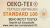 OEKO-TEX STANDARD 100 certification label. Produktbild-Vorschau