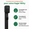 Stojan pre Hager Wallbox - Čierny - Montážny stĺpik pre 1 Náhľad obrázku produktu 13
