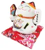 Glückskatze - Maneki-neko - Winkekatze aus Porzellan 15,5 Produktbild-Vorschau 3