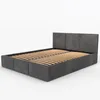 A bed frame with a slatted base, shown against a white background. Produktbild-Vorschau