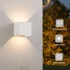 ZMH 4 Stück LED Wandleuchte Aussen 5W Weiß Wandlampe Produktbild-Vorschau 2