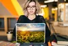 MuchoWow® Laptop Aufkleber Sticker Cover Blumen - Produktbild-Vorschau 5
