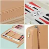 Relaxdays Backgammon, Reisespiel mit Tasche, inkl. Zubehör, Produktbild-Vorschau 5