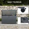 Outsunny Coffre de rangement extšŠrieur 311L coffre de Voir les images du produit 10