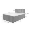 TRADA Boxspringbett 160x200 Roma mit Bettkästen Set Produktbild-Vorschau 5
