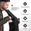 PAULGOS Pánská kožená bunda Bunda z pravé kůže Přechodová Náhled obrázku produktu 4