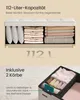 SONGMICS Sitzbank mit Stauraum, Hocker faltbar, 38 x 110 x Produktbild-Vorschau 3