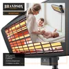 BRANDSON WDP 301801: Calentador por ondas de calor, Vista previa de la imagen del producto 4