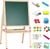 Standtafel Kinder,Holz Kindertafel Malerei Holztafel Produktbild-Vorschau 1