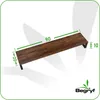 A monitor stand with dimensions indicated by green arrows and numbers. Podgląd zdjęcia produktu