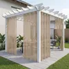Außen Vorhang Transparent Wasserdicht Sonnenschutz Produktbild-Vorschau 1