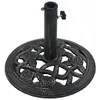 Sonnenschirmständer Schwarz Bronze 9 kg 40 cm Gusseisen Produktbild-Vorschau 3