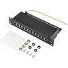 Renkforce Netzwerk-Patchpanel 254 mm (10) CAT 6 1 HE Produktbild-Vorschau 6