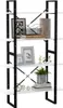 Libreria 4 scomparti bianca 80x30x140 cm in materiale Anteprima dell’immagine prodotto 4