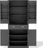 Úložná skříňka Sweiko 182 cm, 4 dvířka a 1 zásuvka, 2 Náhled obrázku produktu 20