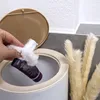 Intirilife Kosmetikeimer hoher Mülleimer in Weiß mit beiger Produktbild-Vorschau 4