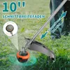Akku Rasentrimmer 21V – 4-in-1 mit 2 Akkus 4.0Ah, Schneidet Produktbild-Vorschau 2