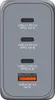 Verbatim GNC-200 GaN Charg. 200W 3xUSB-C PD, 1xUSB-A QC 3.0 Produktbild-Vorschau 2