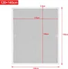 ROSEJANE Insektenschutz Fenster 120 × 140 cm, Fliegengitter Produktbild-Vorschau 2