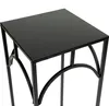 A close-up shot of a black metal plant stand. Náhled obrázku produktu