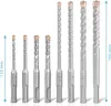 STAHLWERK SDS-Plus-Bohrer Set 8-teilig, 5-12 mm mit Box Produktbild-Vorschau 6