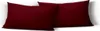 Two burgundy pillows are shown against a white background. Produktbild-Vorschau