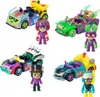 T-RACERS Glow Race Series Car a Pilot Collectibles Autá Náhľad obrázku produktu 7