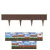 Prosperplast Randeinfassung GARDEN BORDER Braun 390 cm Produktbild-Vorschau 5