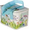 gewebte Kühltasche, Lunchbox, Garten, Blumen Vogel Produktbild-Vorschau 1
