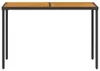 vidaXL Gartentisch mit Akazienholz-Platte 115x54x74 cm Poly Produktbild-Vorschau 4