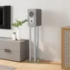 vidaXL Supporto per diffusori 2 pezzi in vetro temperato Anteprima dell’immagine prodotto 3