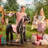 Cavallo meccanico da equitazione Ponnie Ebony M con sella Anteprima dell’immagine prodotto 18