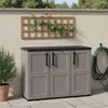 Dmora Armadio da Esterno Aranka 37x102x84h cm Grigio, 3 Anteprima dell’immagine prodotto 1