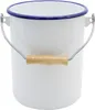 KARL KRÜGER cestino 3l con coperchio smaltato bianco Anteprima dell’immagine prodotto 9