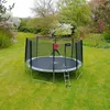 KANGUI Trampoline rond Ø360cm avec filet, échelle, bâche et Voir les images du produit 2
