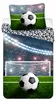 Bettwäsche Set Fußball 2tlg. 135x200 cm + 80x80 cm 100% Produktbild-Vorschau 1