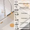 QUADRON Spülbecken 1-Becken Spüle | Größe: 70 x 37 x 23,5 Produktbild-Vorschau 3