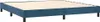 vidaXL Boxspringbett mit Matratze Dunkelblau 200x200 cm Produktbild-Vorschau 3
