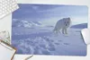MuchoWow® Schreibtischunterlage Fuchs - Schnee - Berge Produktbild-Vorschau 5