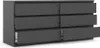 Naia Kommode Schwarz matt Produktbild-Vorschau 4