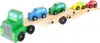 Lkw Aus Holz Mit Einem Set Aus 4 Autos Produktbild-Vorschau 5