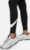 Nike W Nsw Nk Clsc Gx Hr Tght Swsh Black/White M Produktbild-Vorschau 8