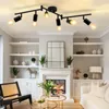 ZMH Spot de plafond 6 flammes noir E27 Plafonnier Vintage Voir les images du produit 8