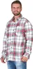 Camicia da boscaiolo da uomo a quadri camicia casual a Anteprima dell’immagine prodotto 3