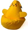 Borsa Sako giallo Pikachu pouf L 105 x 80 cm Anteprima dell’immagine prodotto 1